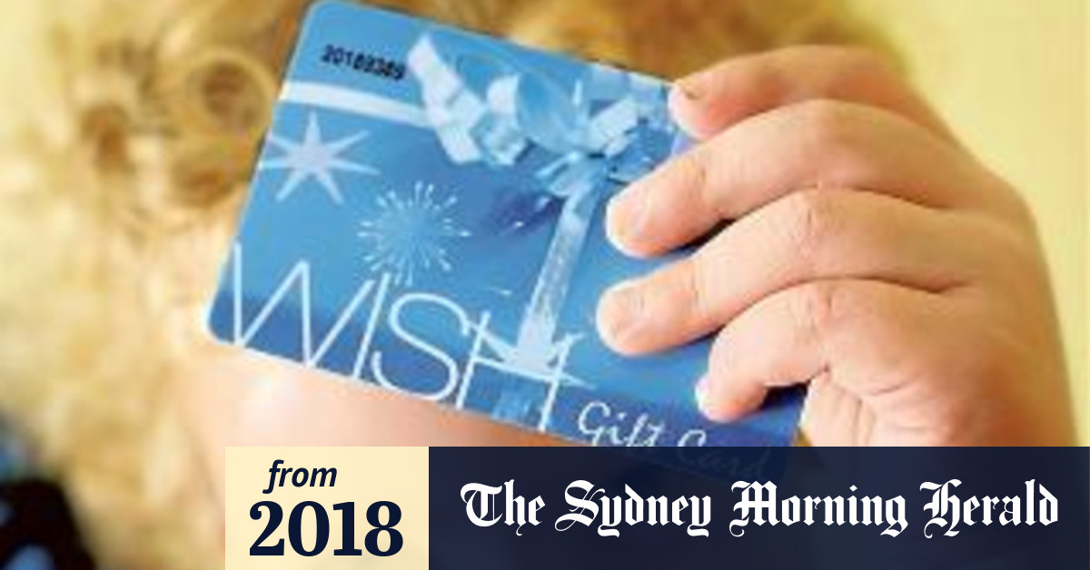 All gift cards sold in Australia to last at least three years under new